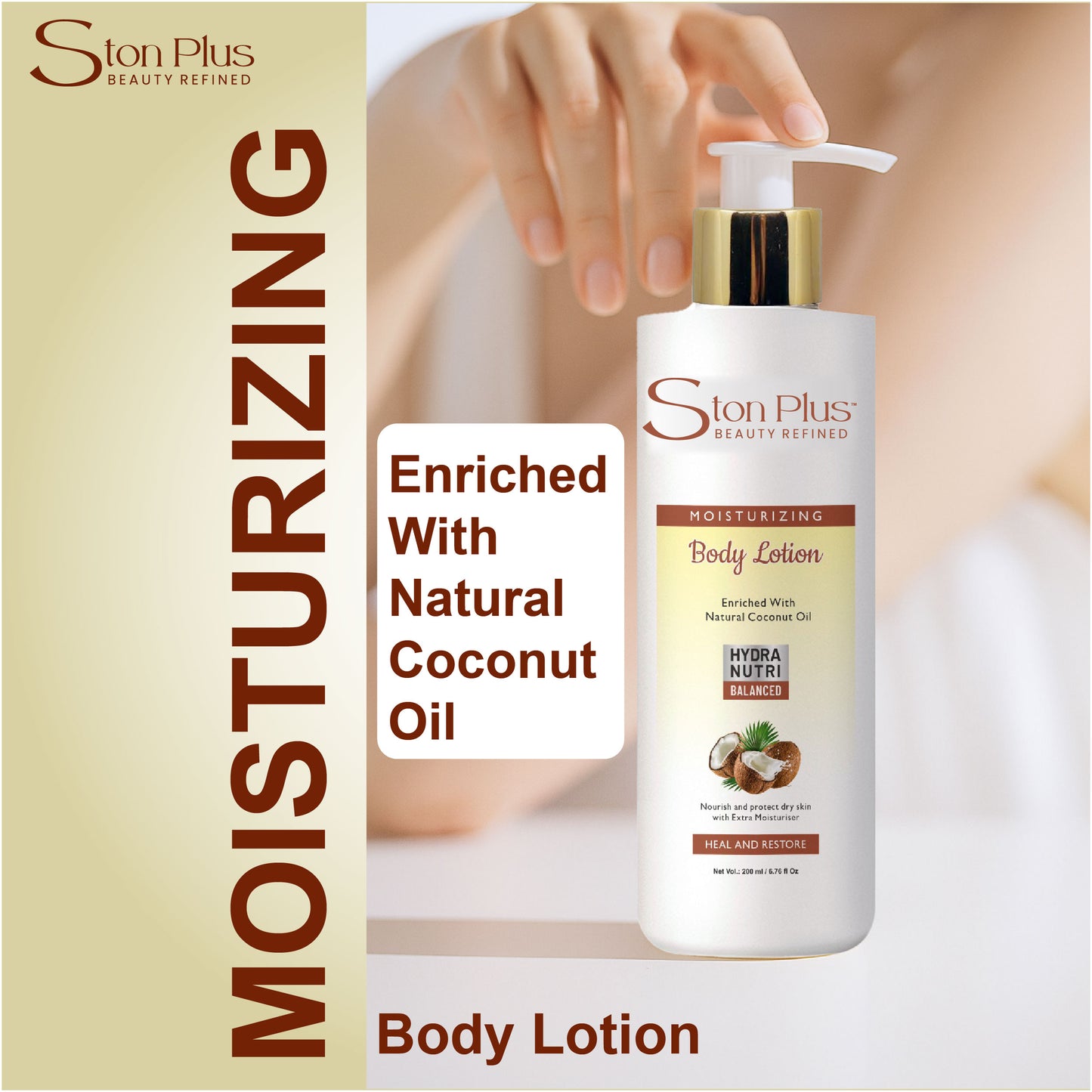 Ston Plus Moisturizing Body Lotion – 200ml