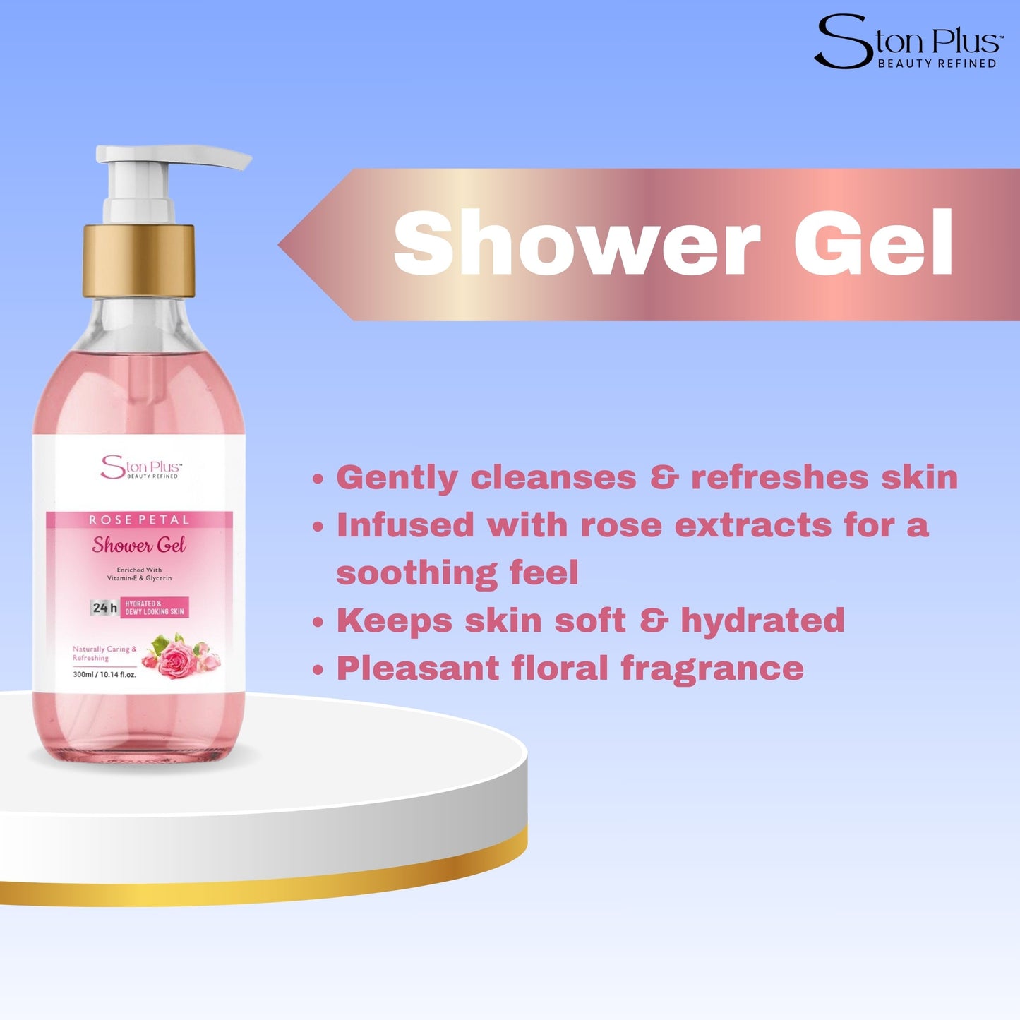 Ston Plus Janmashtami & Ganesh Chaturthi Skin Care Combo – Shower Gel + Body Lotion + Free Serum | Festive Offer ₹799
