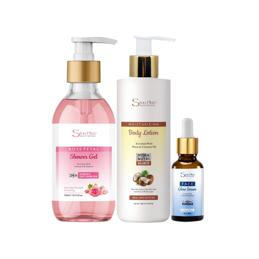 Ston Plus Janmashtami & Ganesh Chaturthi Skin Care Combo – Shower Gel + Body Lotion + Free Serum | Festive Offer ₹799