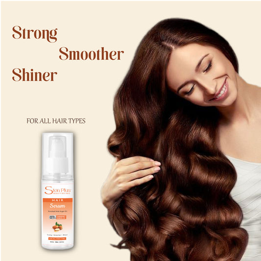 Ston Plus Hair Serum – Enriched with Argan Oil (100ml)