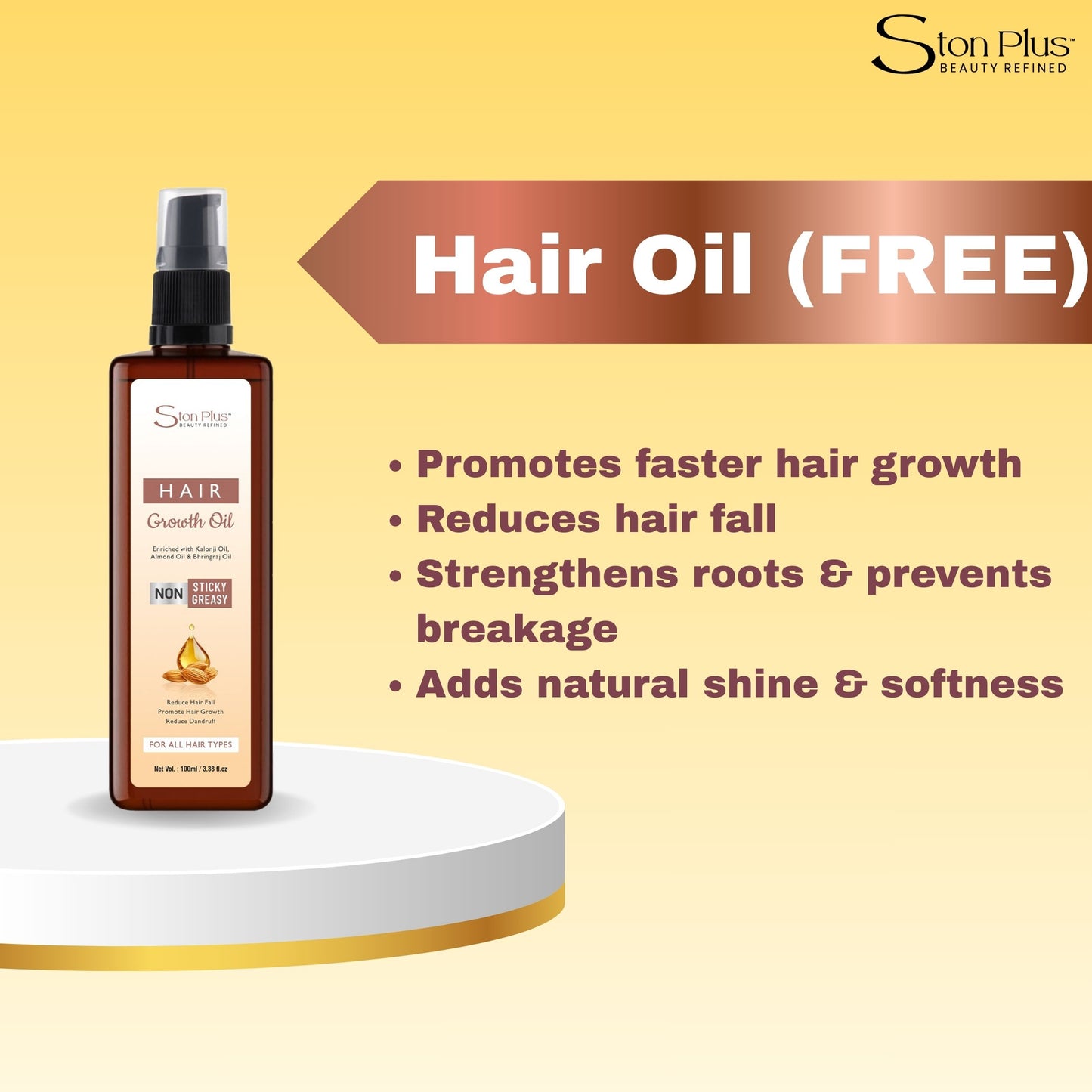 Ston Plus Keratin Hair Care Combo – Janmashtami & Ganesh Chaturthi Special (Buy 3 Get 1 Free)