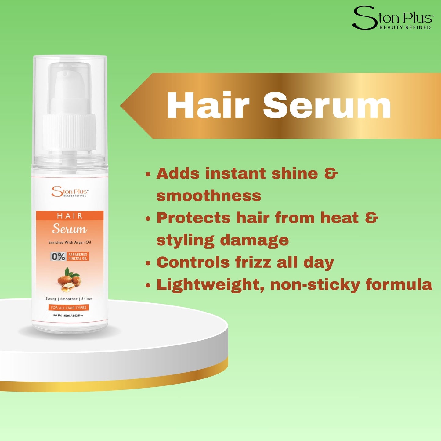Ston Plus Janmashtami & Ganesh Chaturthi Special Hair Care Combo – Onion Shampoo + Conditioner + Hair Serum + Hair Spa (FREE Hair Oil)