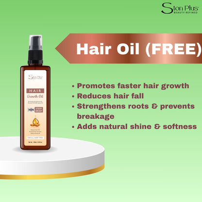 Ston Plus Janmashtami & Ganesh Chaturthi Special Hair Care Combo – Onion Shampoo + Conditioner + Hair Serum + Hair Spa (FREE Hair Oil)
