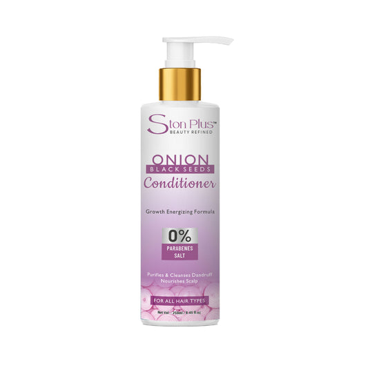 Ston Plus Onion Black Seeds Conditioner – Hair Growth & Nourishment (250ml)