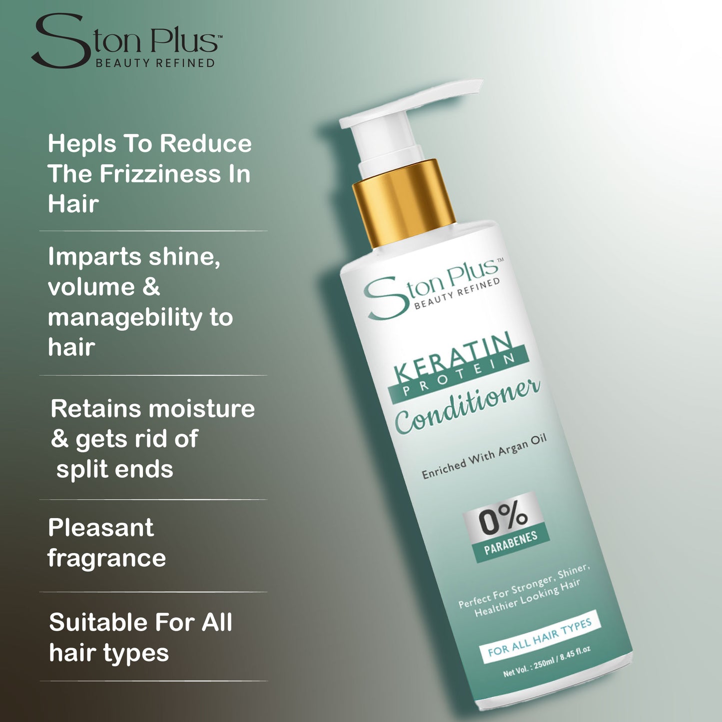 Ston Plus Keratin Protein Conditioner (250ml)
