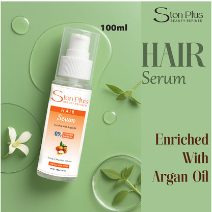Ston Plus Hair Serum – Enriched with Argan Oil (100ml)