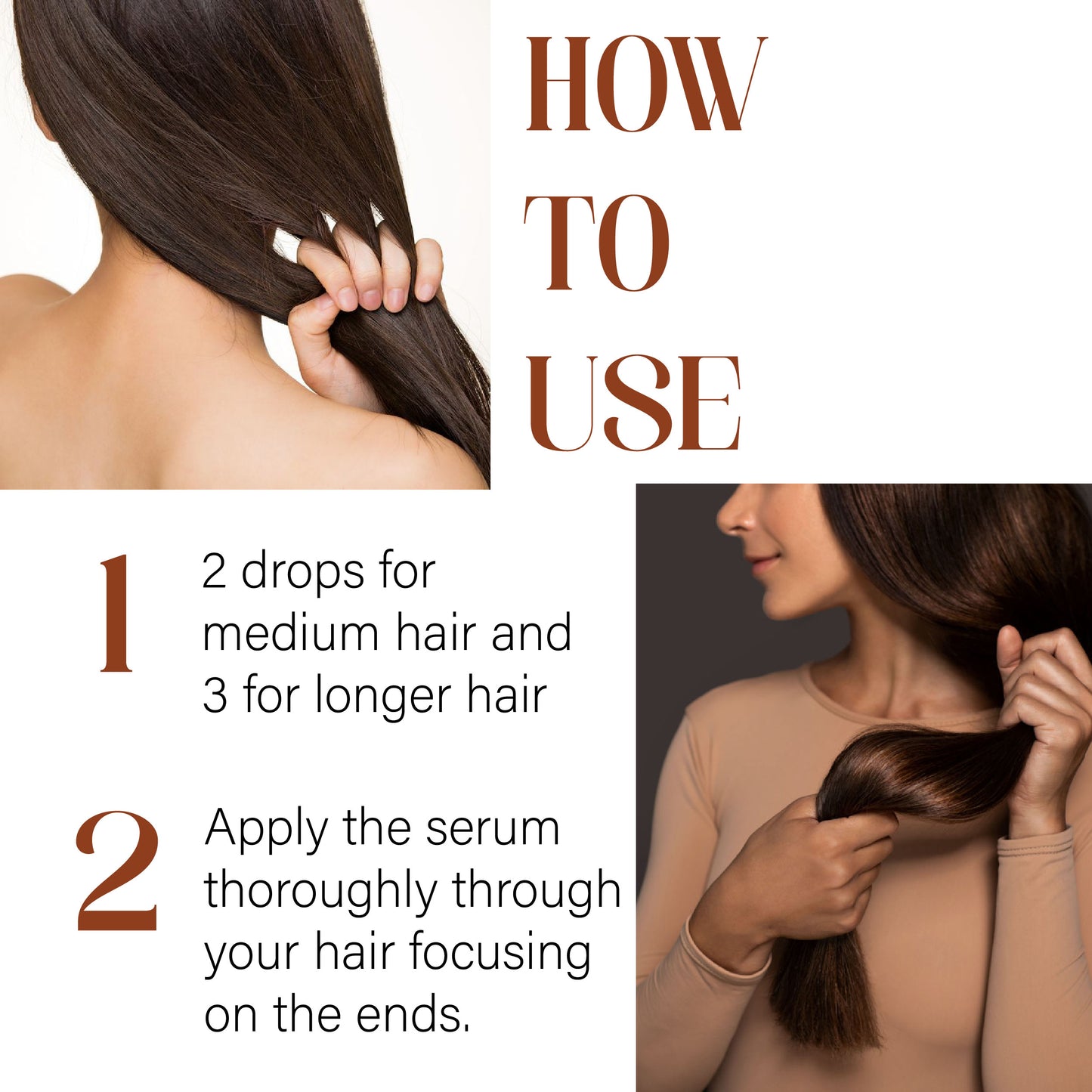 Ston Plus Hair Serum – Argan Oil Enriched, Frizz-Free Shine (60ml)