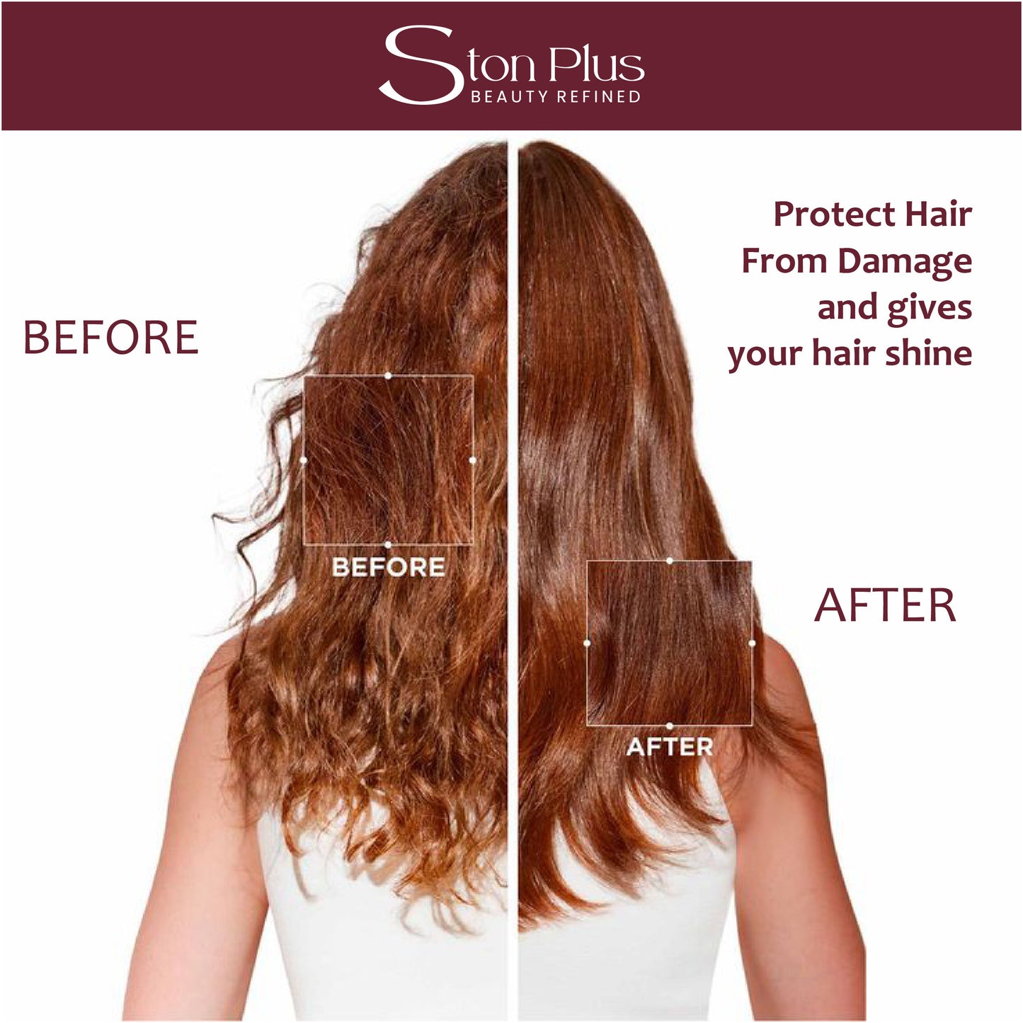 Ston Plus Keratin Hair Spa – Deep Repair & Smoothening with Shea Butter (200g)