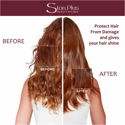 Ston Plus Keratin Hair Spa – Deep Repair & Smoothening with Shea Butter (200g)