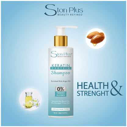Ston Plus Keratin Protein Shampoo (250ml)